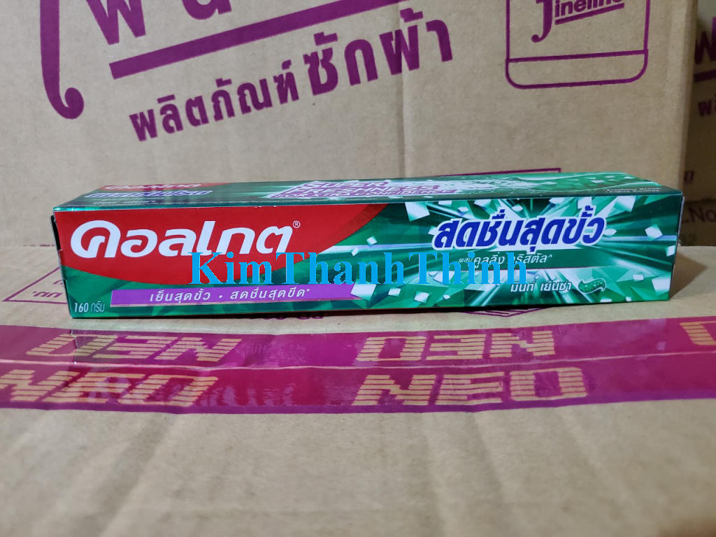 (KTT) Kem đánh răng COLGATE  MaxFresh type 160 gr - Thái Lan