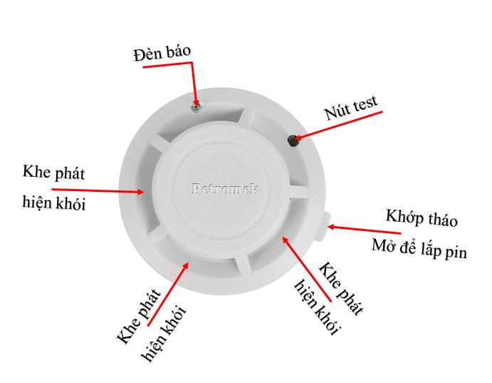 Combo 05 Máy báo khói báo cháy độc lập SA1201 - SA1201