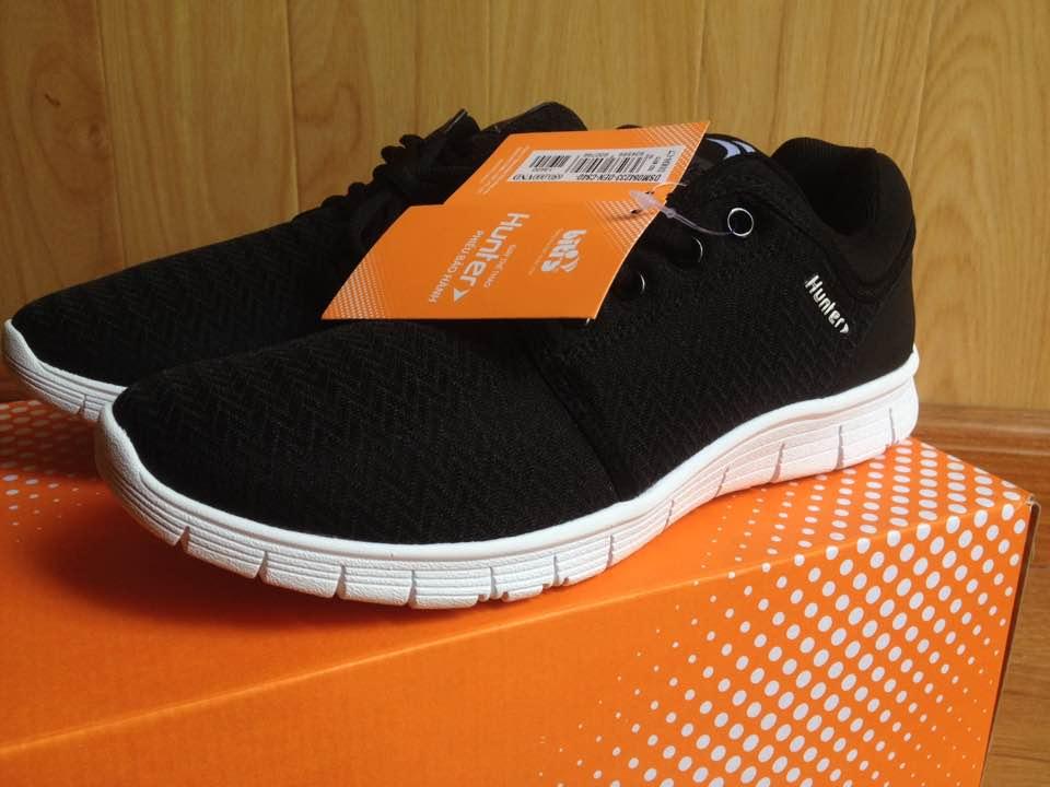 Giày thể thao cao cấp nam Hunter Bitis DSM065233DEN (Đen)