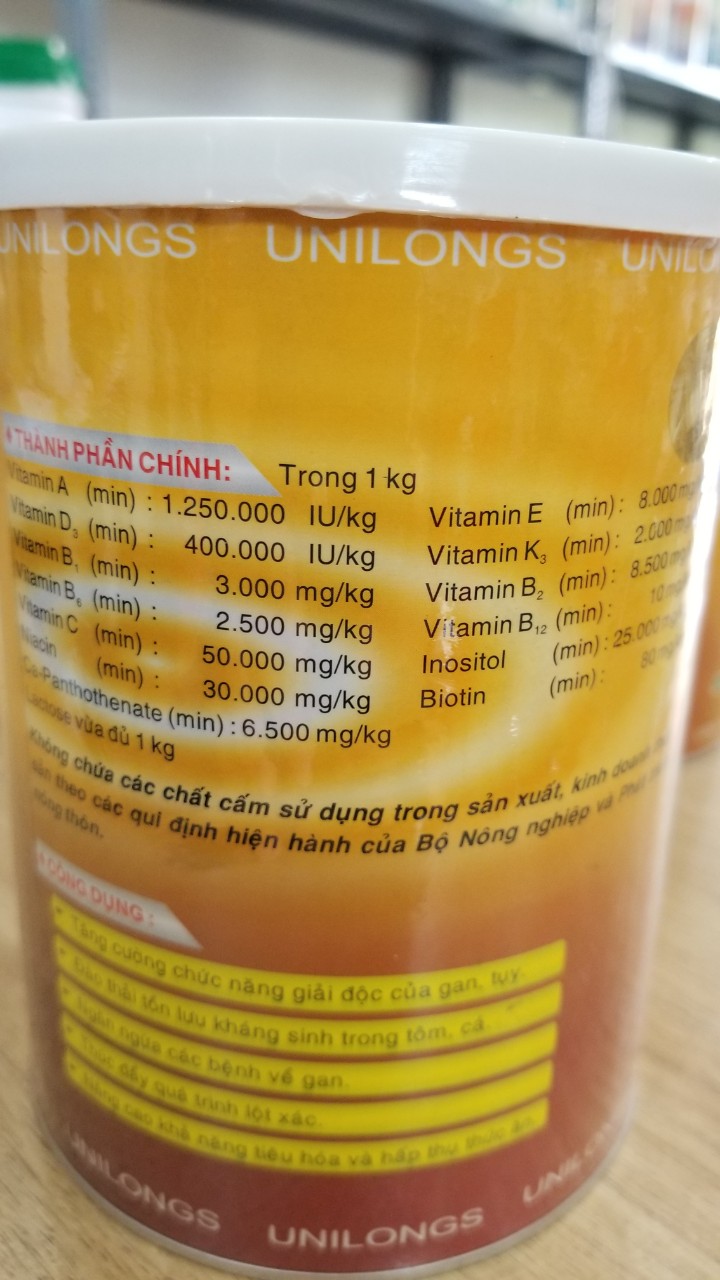 Vitamin tổng hợp cho tôm cá WIN100