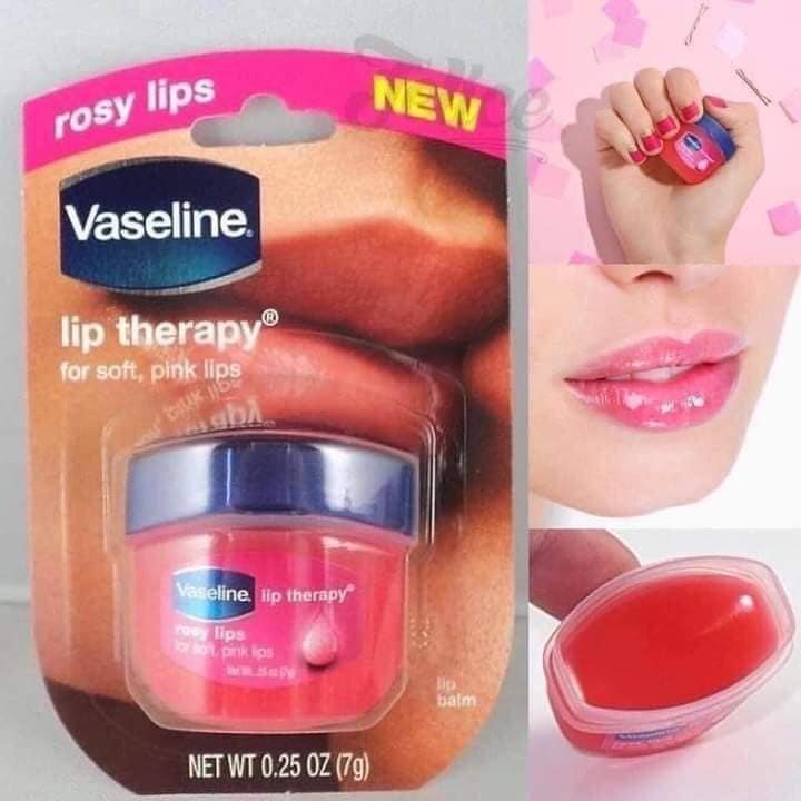 Ủ môi vasenlin 7g - mặt nạ ngủ dưỡng hồng môi, mềm môi