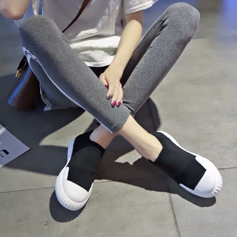Giày lười nữ cổ chun hot hit