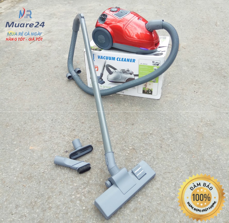 Bảo Hành 12Tháng Máy hút bụi Jinker JK 2004 2000W mầu Đỏ