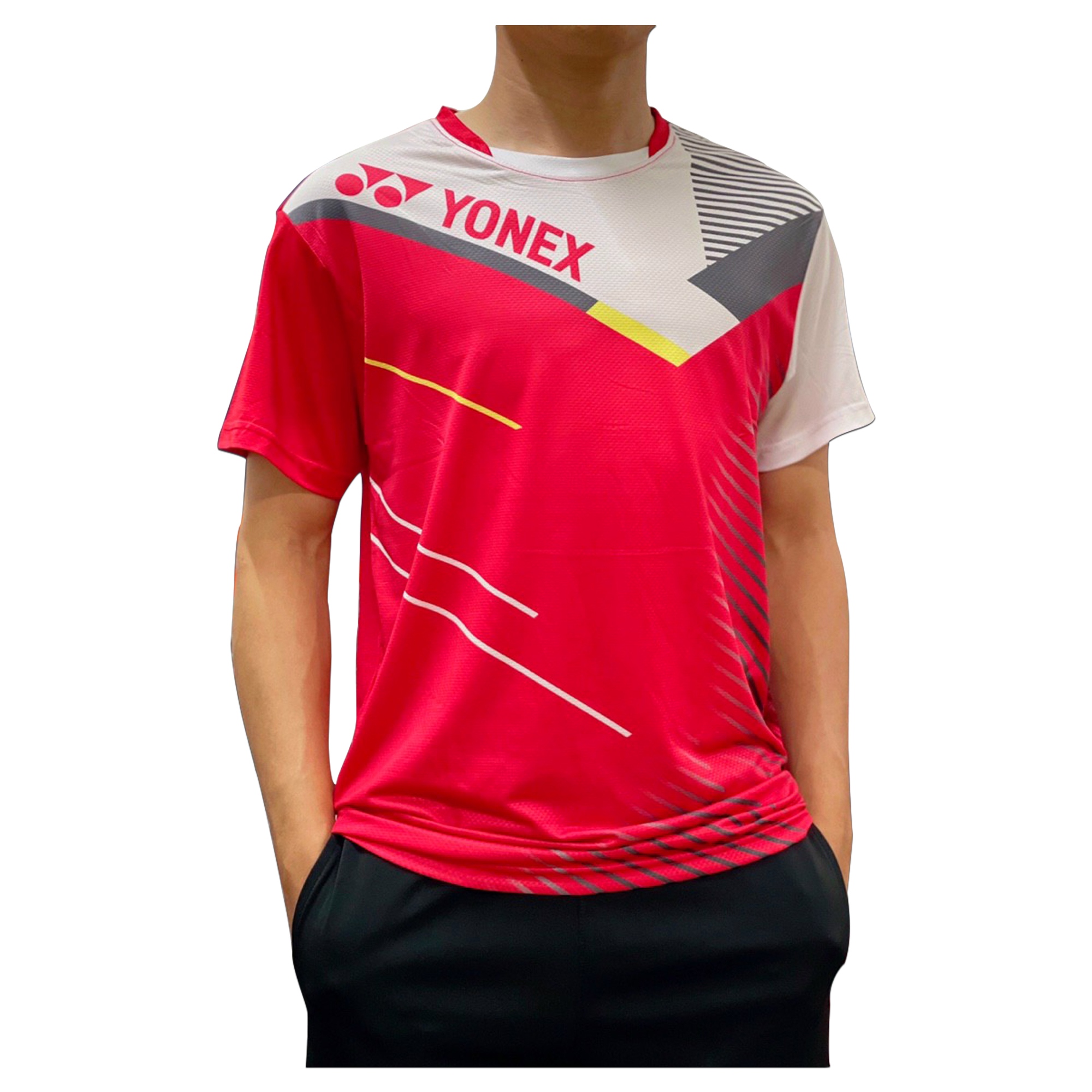 Áo cầu lông Yonex 2020 Nam Nữ Đỏ AT30