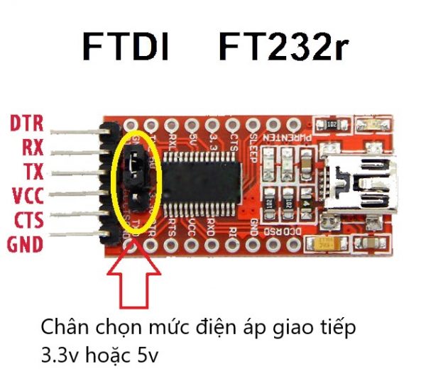 Mạch Chuyển USB UART TTL FT232 FT232RL