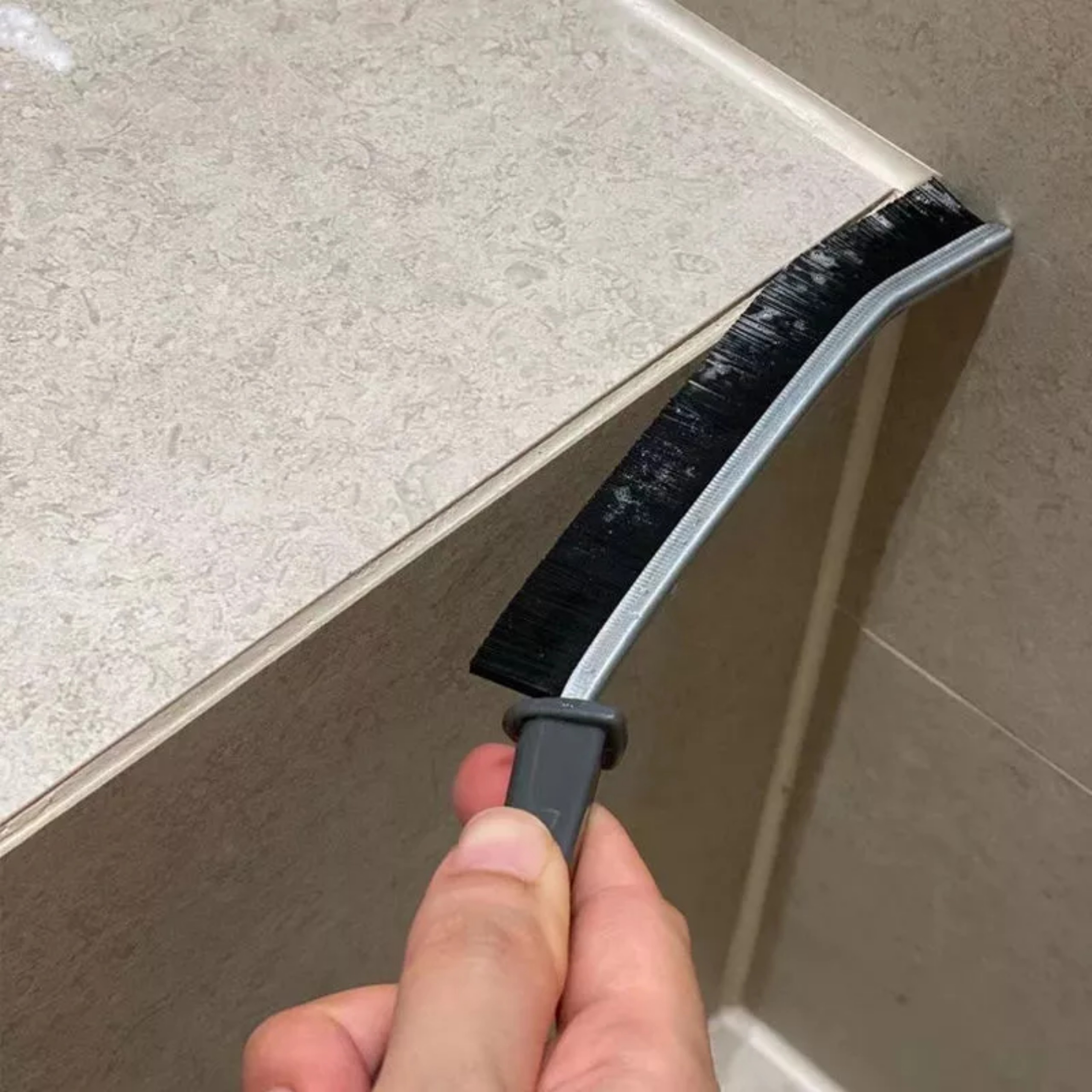 Bàn Chải Mini Vệ Sinh Khe Hở Góc Tường / Sàn NHà Tắm Đa Năng Tiện Dụng