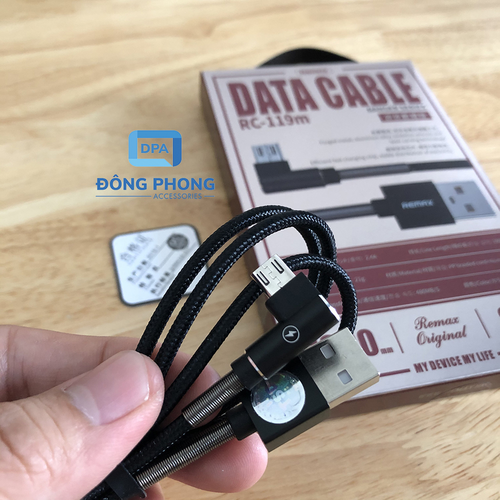 Cáp Sạc Nhanh Remax RC-152m Cổng Micro USB Chính Hãng