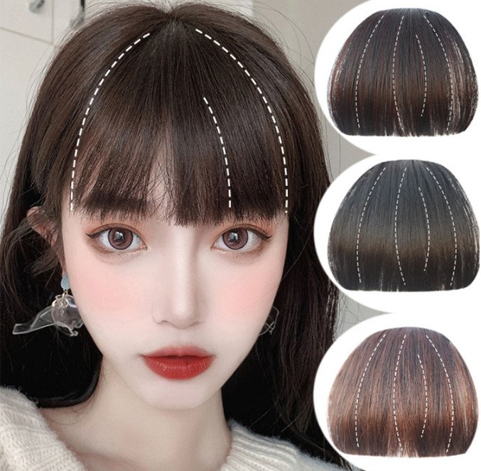 Mái Thưa Tóc Form Dày ( Có 2 Pát - Không Pát ) MTD-22 | Tóc giả Wina