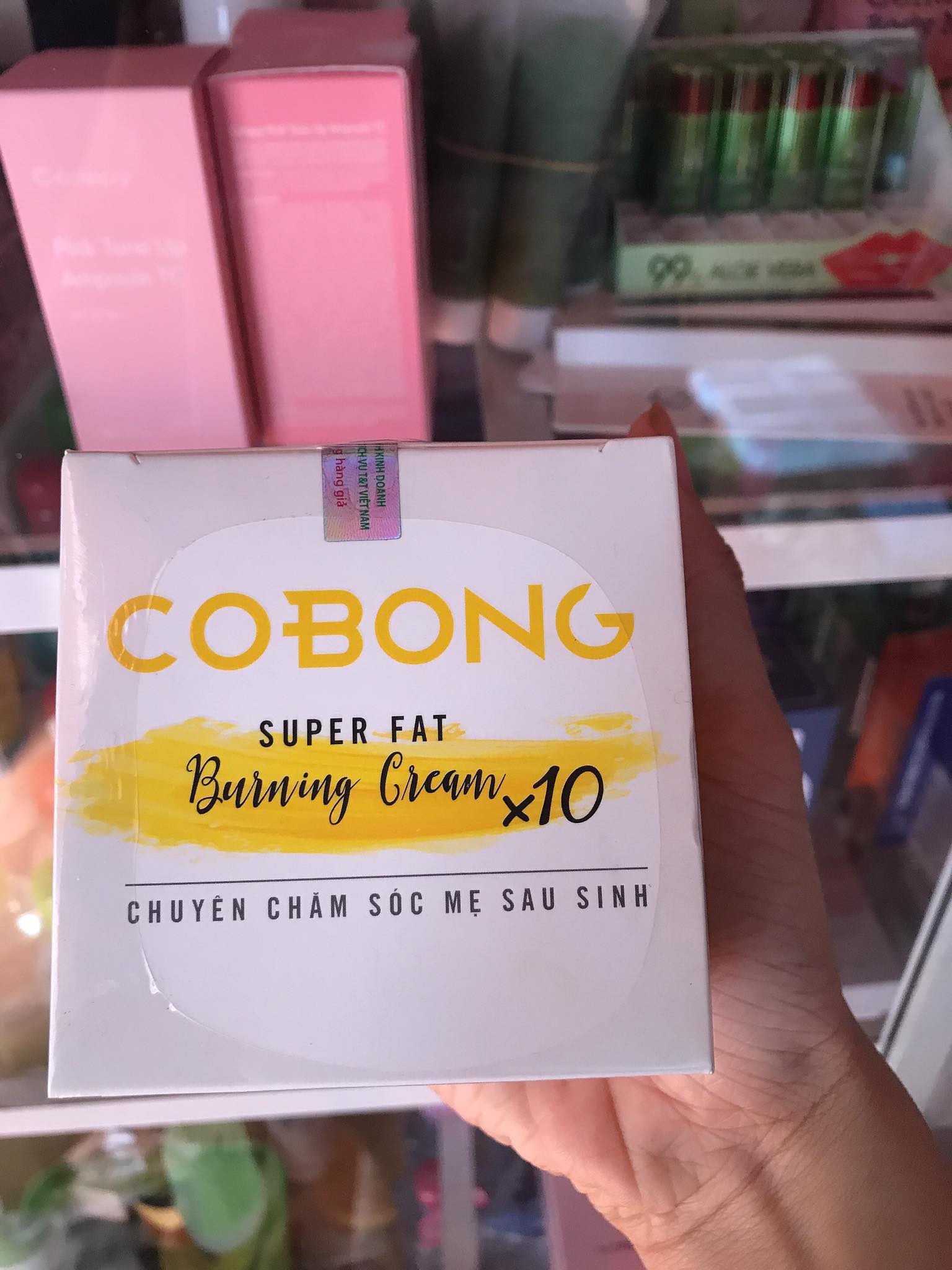 Kem tan mỡ cô bông x10