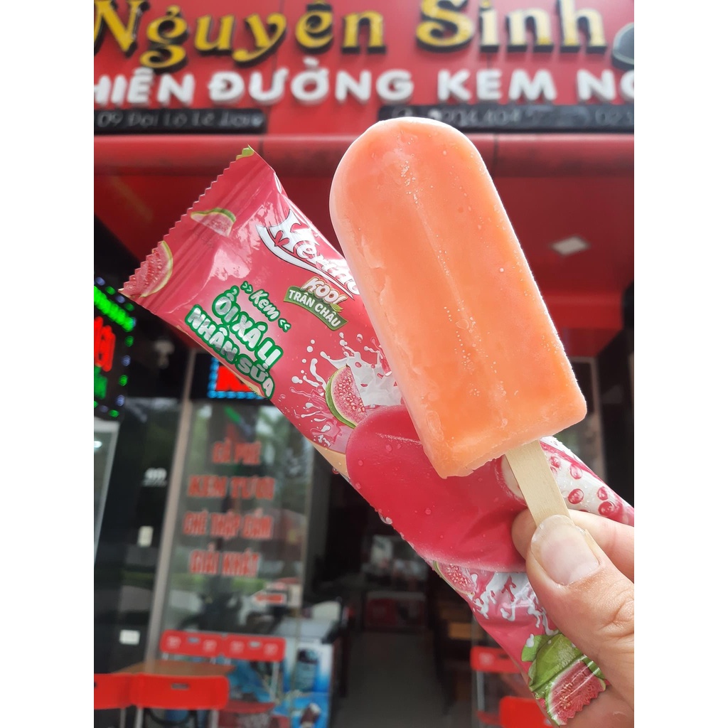[chỉ giao HCM chọn giao hàng 2h]KEM KOOL TRÂN CHÂU ỔI XÁ LỊ NHÂN SỮA