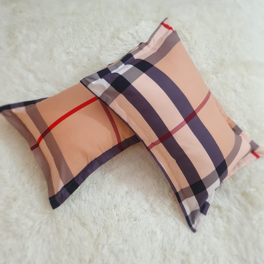 Vỏ gối nằm poly cotton 45x65cm, vỏ ga gối poly cotton được chọn mẫu