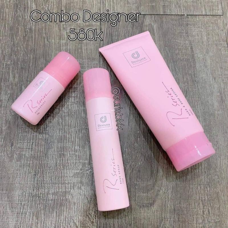 Bộ 3 món: Lăn trị hôi nách, thâm nách Rseries và Xịt thơm Body 70ml và Dưỡng thể hương nước hoa Rserie. Lưu hương cả ngày