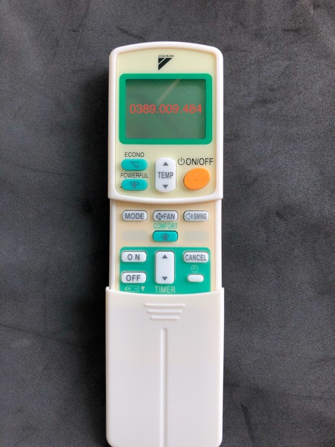 Điều khiển (Remote) điều hoà DAIKIN 2 chiều