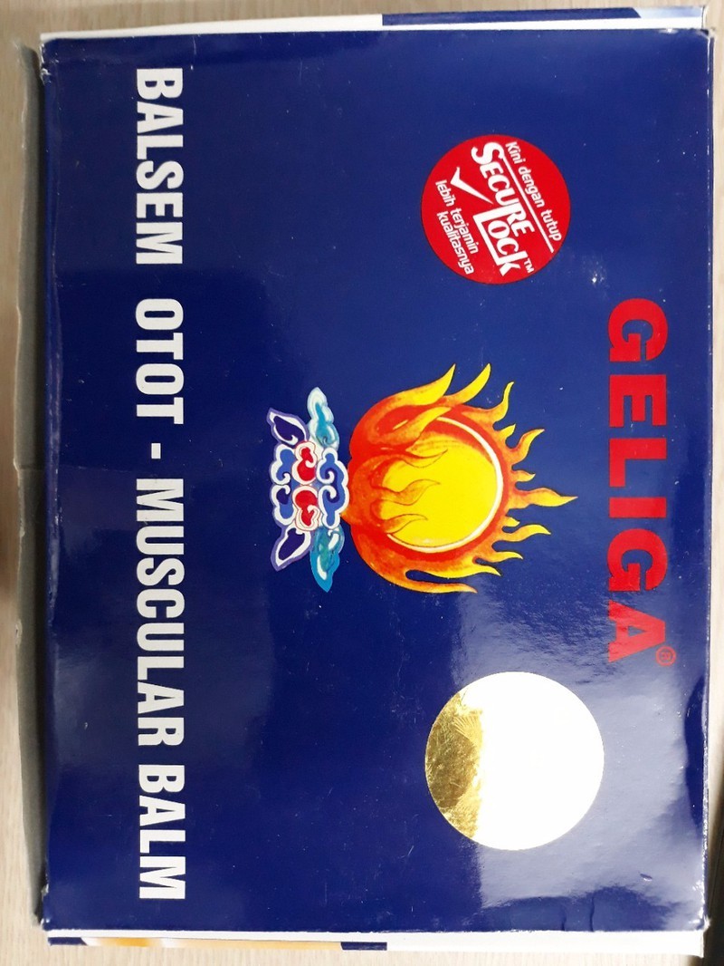 [HCM]DẦU CÙ LÀ LỬA GELIGA 40G INDONESIA