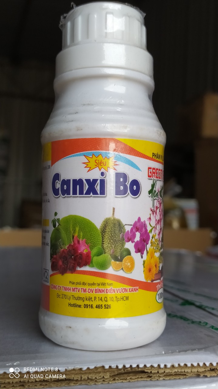 [HCM]Phân bón chống rụng hoa tăng đậu trái Canxi Bo