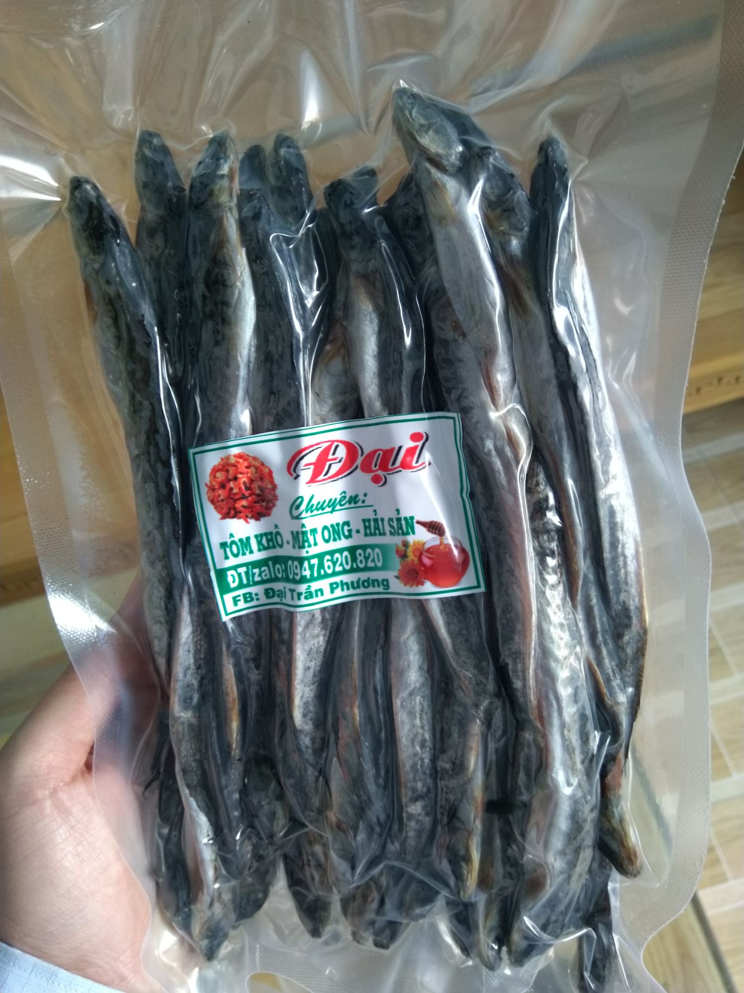 Khô cá kèo Cà Mau-KL : 250gr