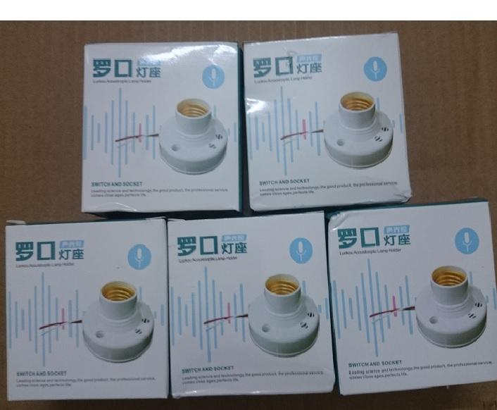 Combo 05 Đui đèn cảm ứng âm thanh ánh sáng