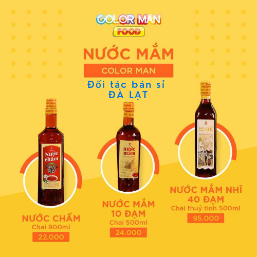 Nước mắm 10 đạm Color Man (chính hãng)- kimhoaflower