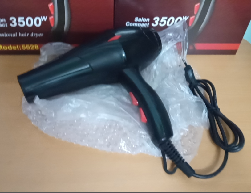 Máy sấy tóc 2 chiều nóng lạnh Ánh Sáng Xanh công suất 3500W, Tạo kiểu và làm khô tóc nhanh chóng