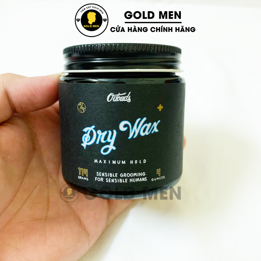 Sáp vuốt tóc O'douds Matte Paste, Dry Wax, Styling Treatment + Tặng quà