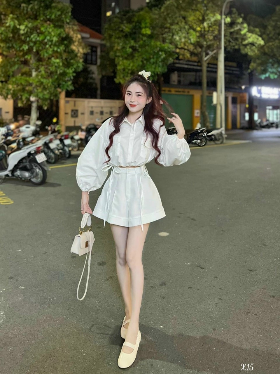 Sét áo kate váy coton lạnh mẫu mới xinh ldt922