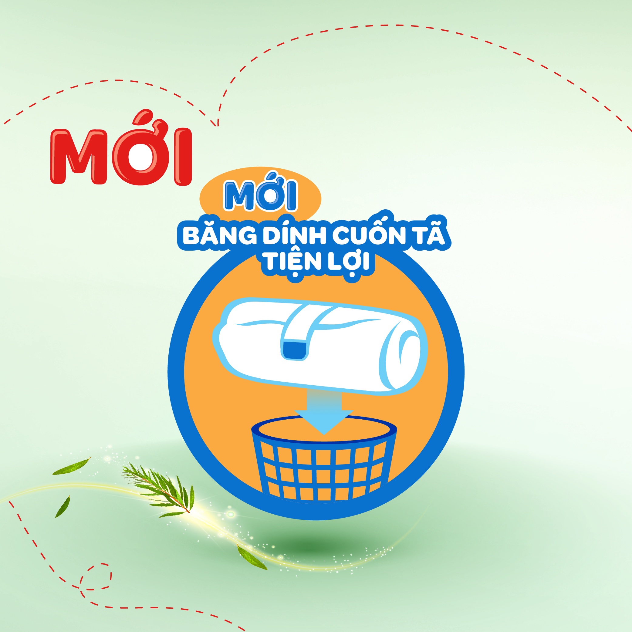 Tã Quần Huggies Hương Tràm Trà L38 ( từ 9-14kg)