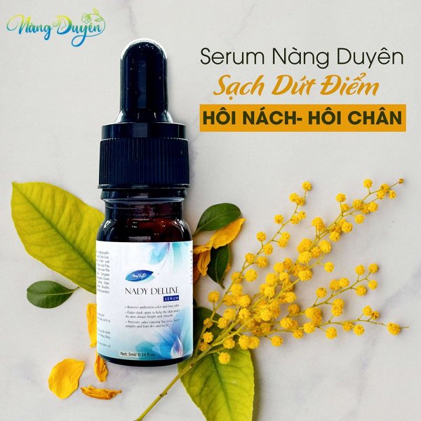 Serum Triệt dứt điểm Hôi Nách, Hôi Chân  Nady Deluxe Nàng Duyên Ngăn Ngừa Mùi Khó Chịu, Khử Mùi Hôi Hiệu Quả
