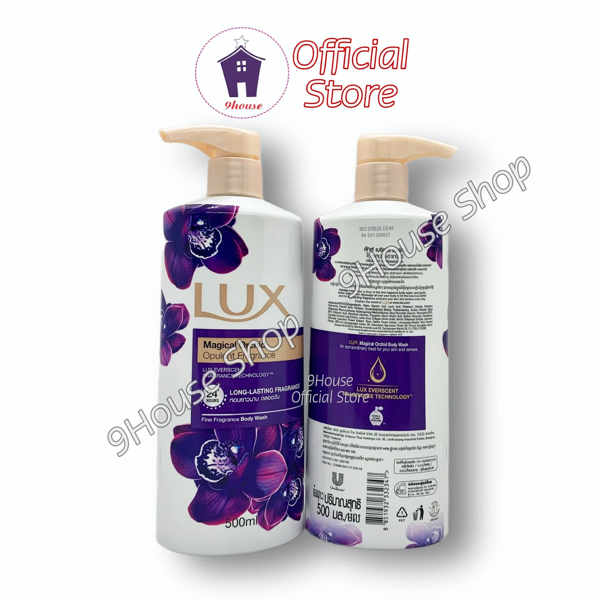 01 Chai Sữa Tắm LUX Thái Lan 450ml