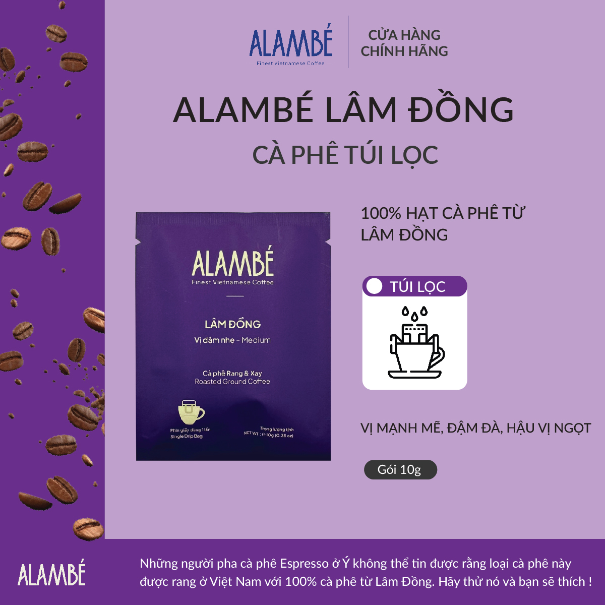 Drip Coffee ALAMBÉ 10g