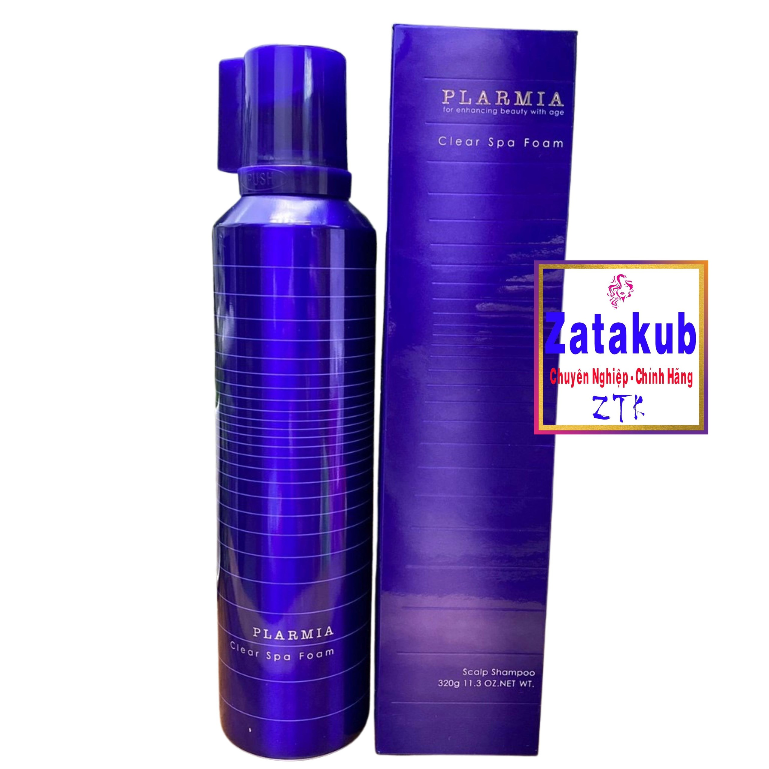 Dầu gội bọt khí chống rụng tóc Milbon Plarmia Clear Spa Foam 170ml