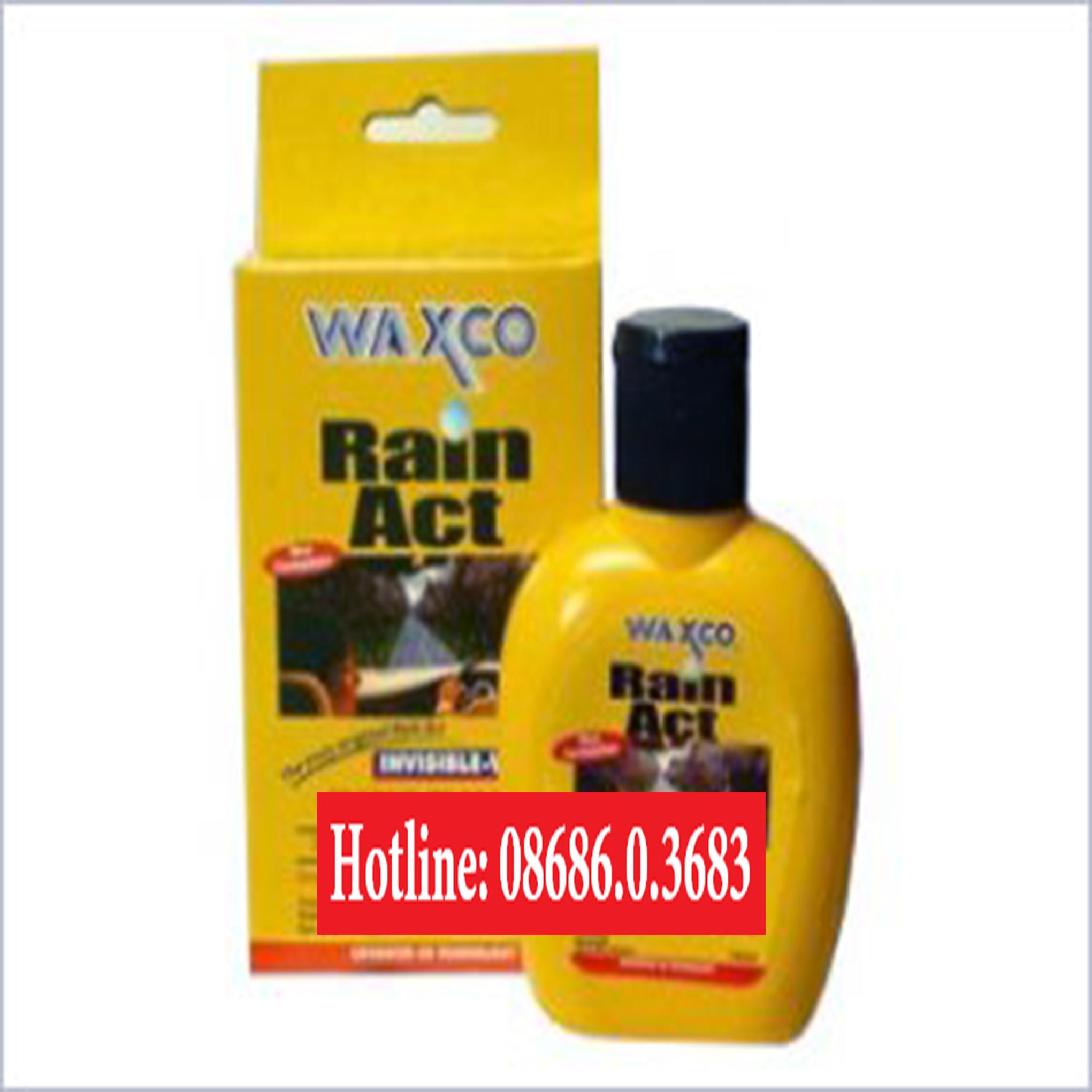 DUNG DỊCH CHỐNG BÁM NƯỚC MƯA WAXCO