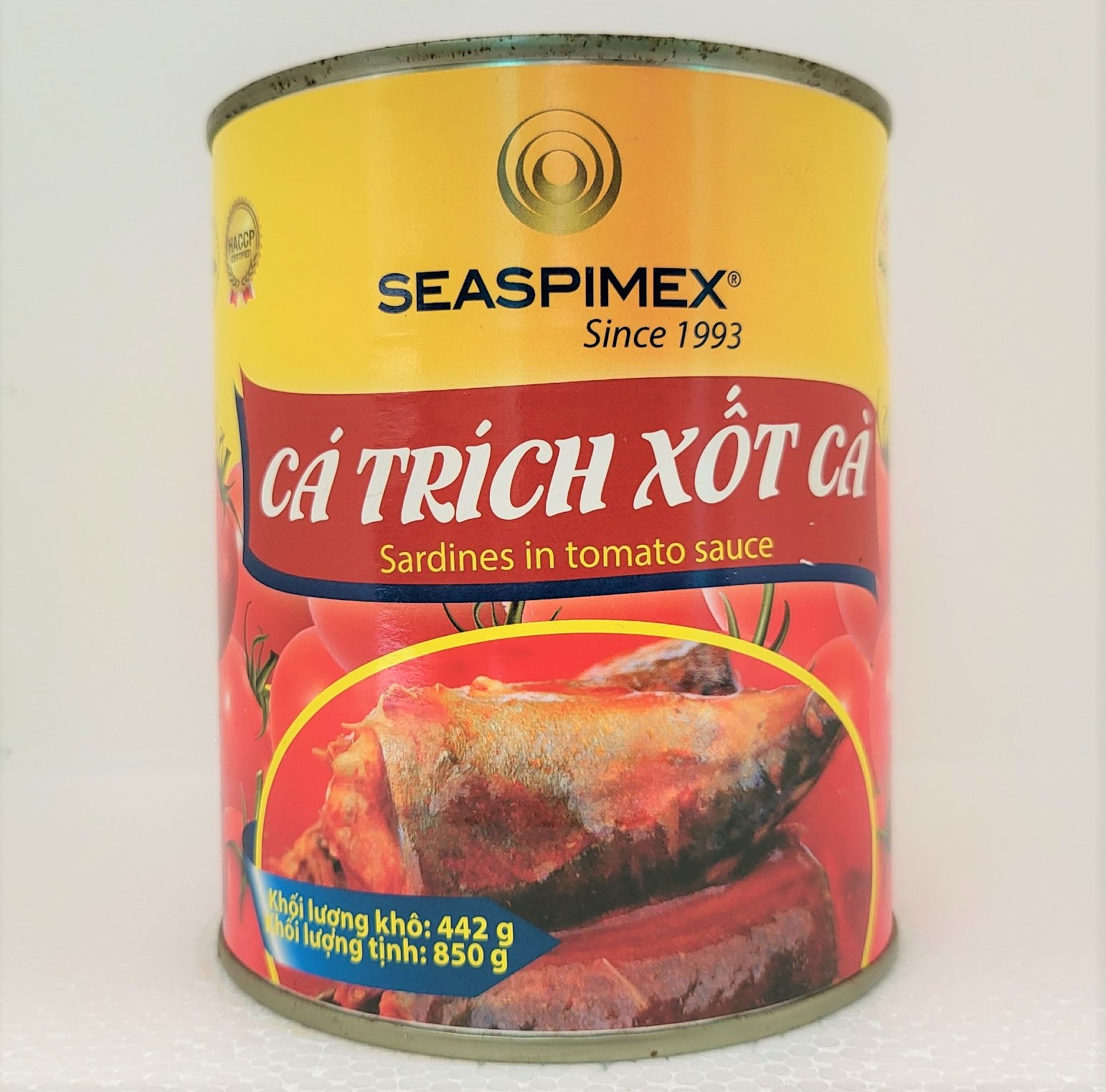 [Hộp lớn 850g] CÁ TRÍCH XỐT CÀ [VN] SEASPIMEX Sardines In Tomato Sauce