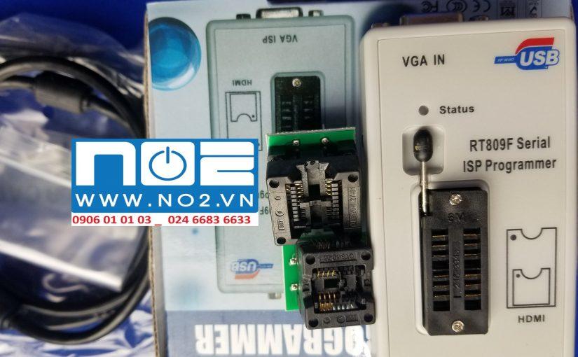 Máy chép ROM  PRO RT809F GỒM MÁY 2 ĐẾ 8 TO 8 NHỎ
