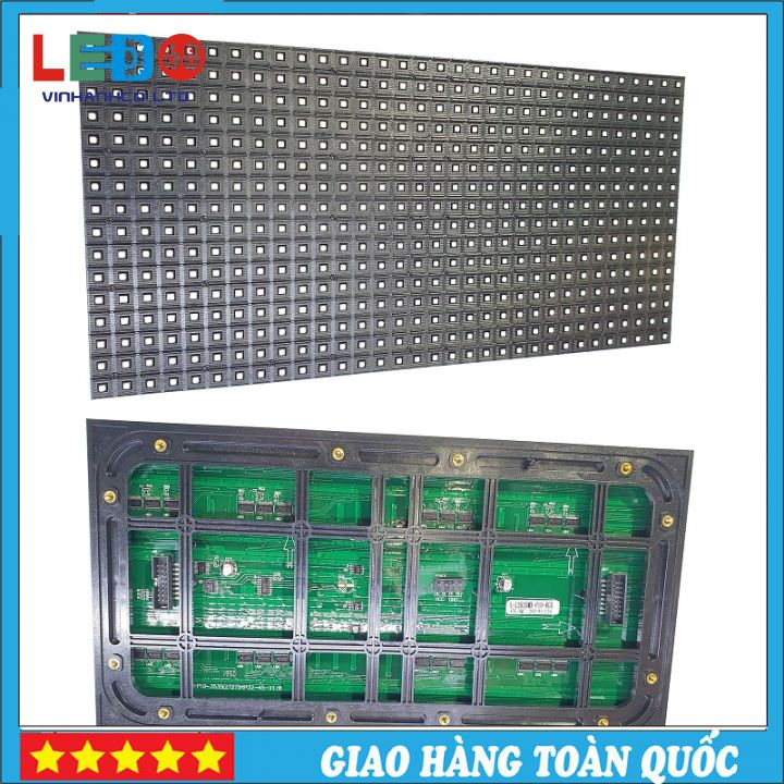 [ BẢO HÀNH CHÍNH HÃNG ] Module P10 3 Màu SMD Mắt Dán Thiết Kế Chắc Chắn Nhỏ Gọn