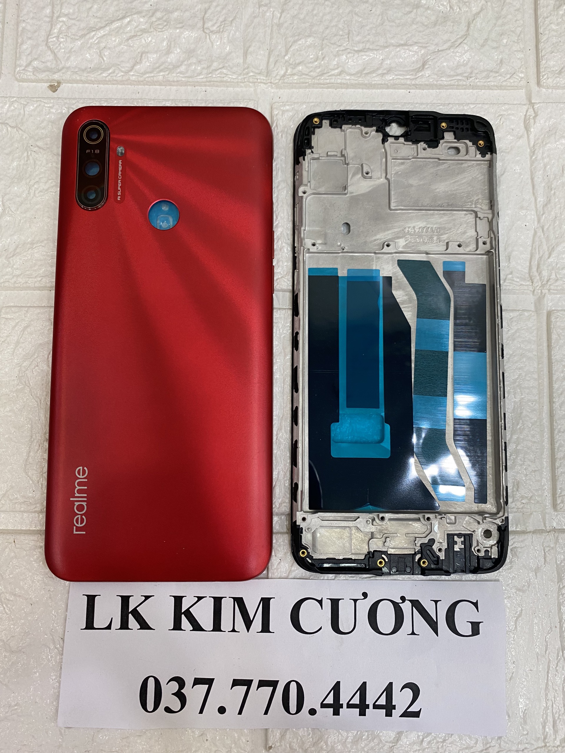 Nắp lưng oppo realme c3