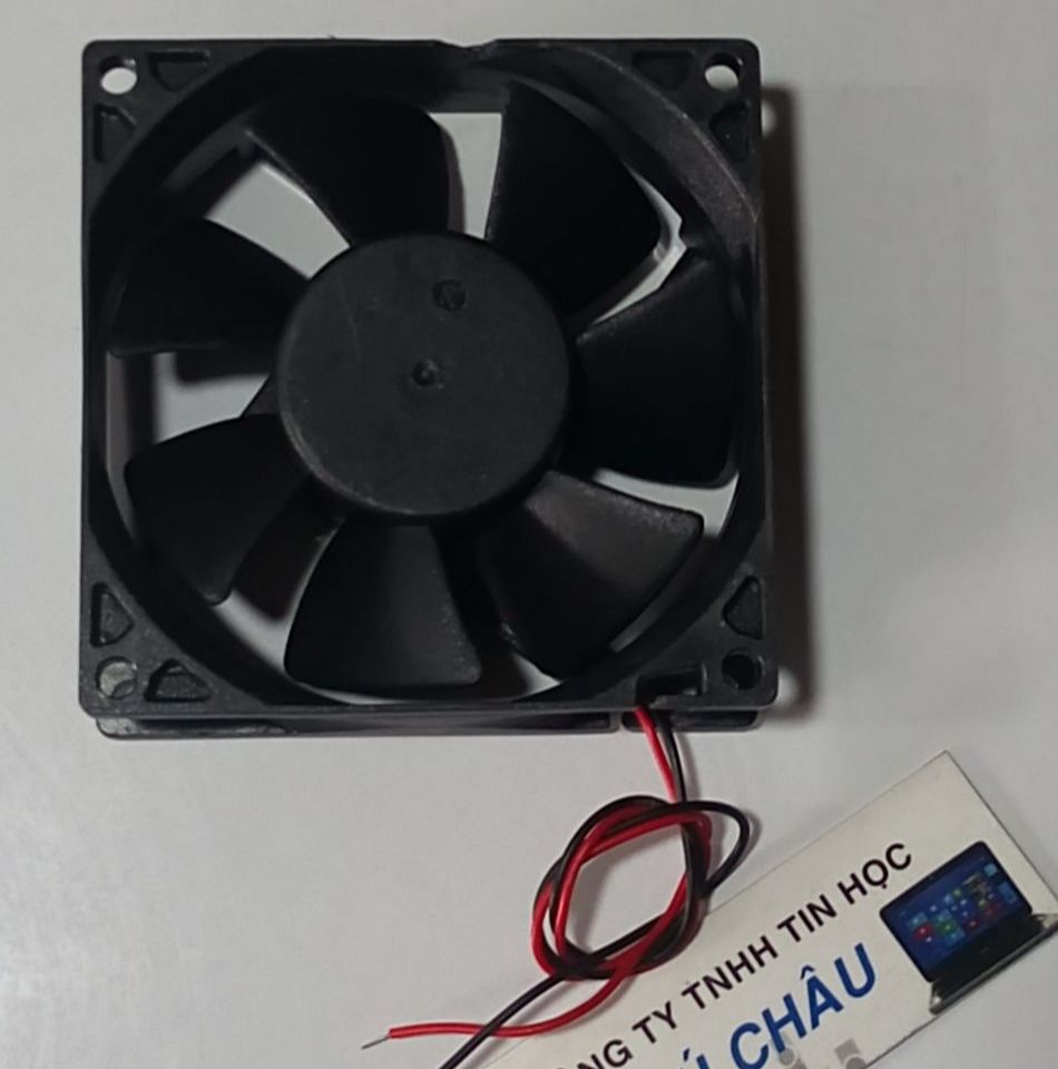 Quạt tản nhiệt Fan Case: 8Cm X 8Cm X 2.5Cm - Điện áp DC: 12V