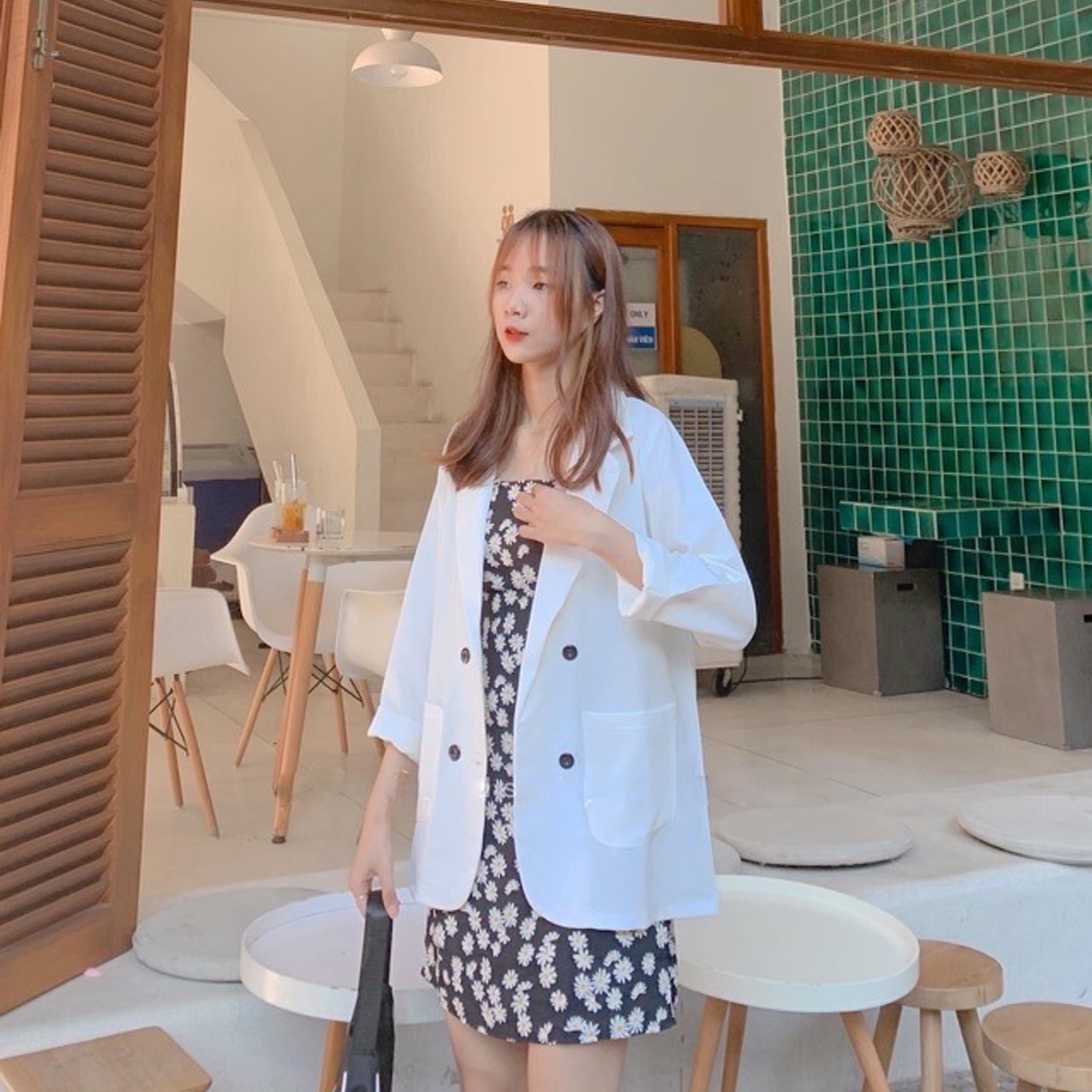 Áo khoác BLAZER trơn Hàn Quốc cao cấp