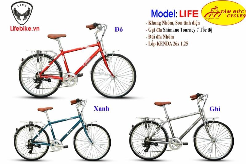 Phân phối Xe đạp cổ điển Life Luis 26 inch