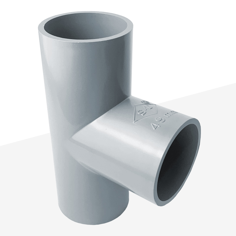 Tê ống nước Phi 21, Phi 27, Phi 34, Phi 42, Phi 49, Phi 60, Phi 90, Phi 114 uPVC Siêu Thành