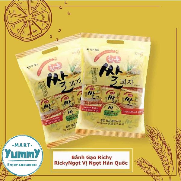 Bánh Gạo RICHY Hàn Quốc 315 gram ( Bánh Gạo Richy )