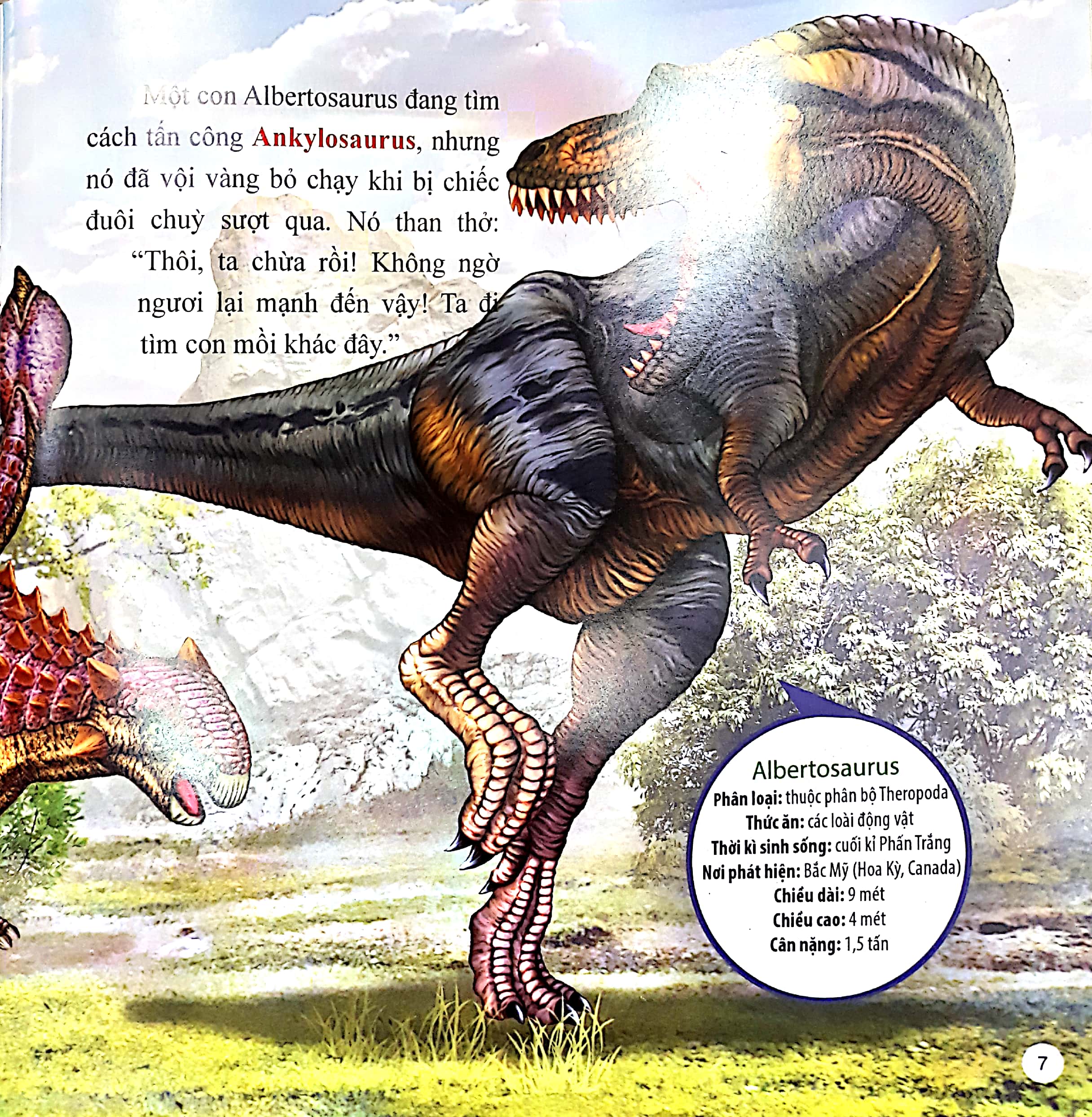 Fahasa - Khủng Long Bọc Giáp Ankylosaurus - Công Viên Khủng Long