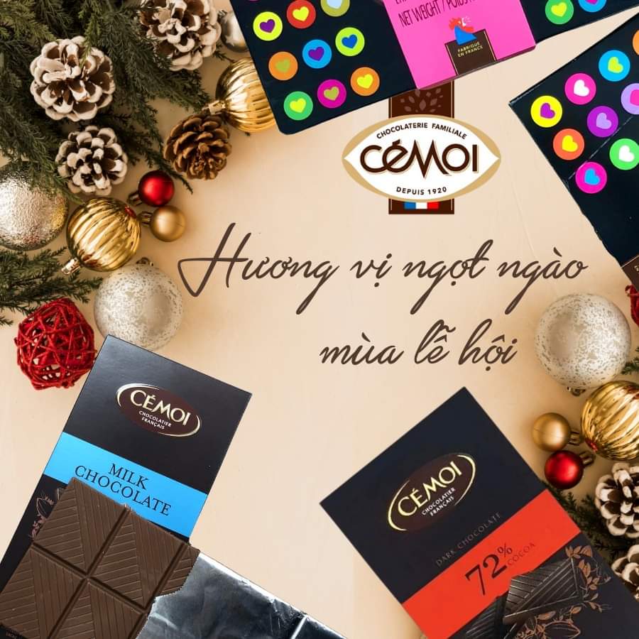 Socola Sữa Dạng Thanh Cémoi 100g - GiftLife