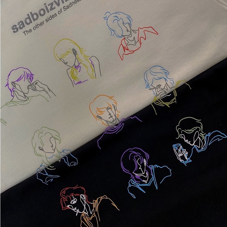 Áo thun SADBOIZ SADBOIZVIBES TOSS BLACK