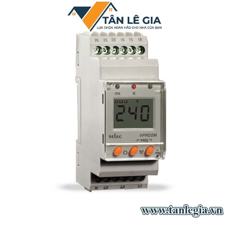 Rờ le bảo vệ điện áp selec vprd2m - bl