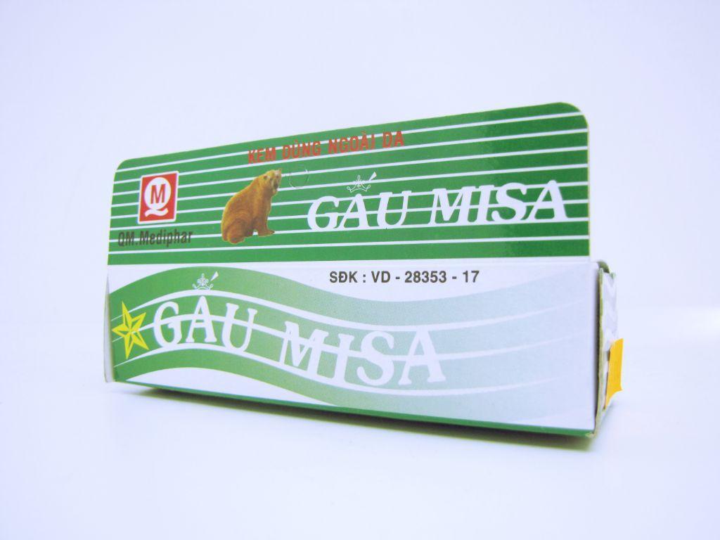 Kem xoa bóp giảm đau gấu Misa
