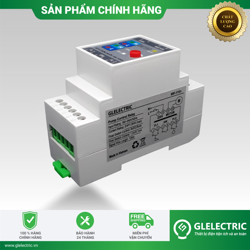 RƠ LE AN TOÀN (PHIÊN BẢN MỚI) CHO PHAO ĐIỆN CHO MÁY BƠM