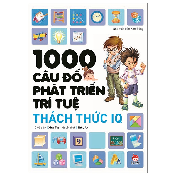 Fahasa - 1000 câu đố phát triển trí tuệ - thách thức iq