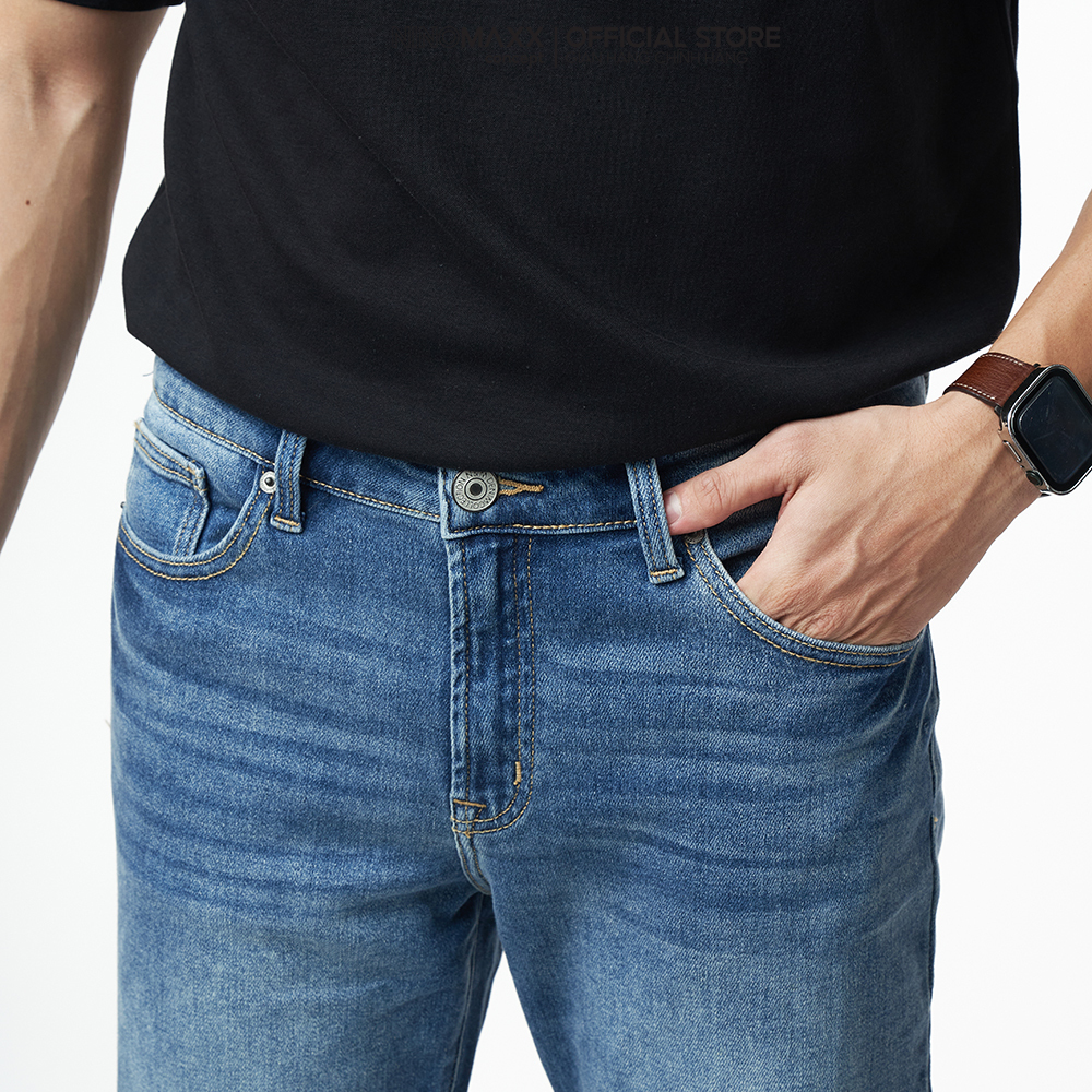 N&M Quần jean Basic Nam Tapper Cotton 2202024