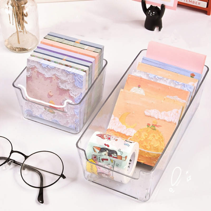 Khay chia ngăn kéo hộc tủ, Khay đựng đồ trong suốt nhiếu size sắp xếp ngăn tủ gọn gàng-HAUSE