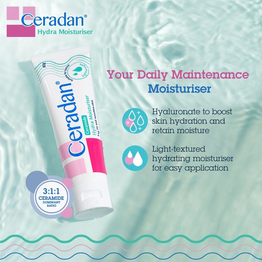 Kem dưỡng ẩm Ceradan Hydra 30g/ 80g (date 06/2028)